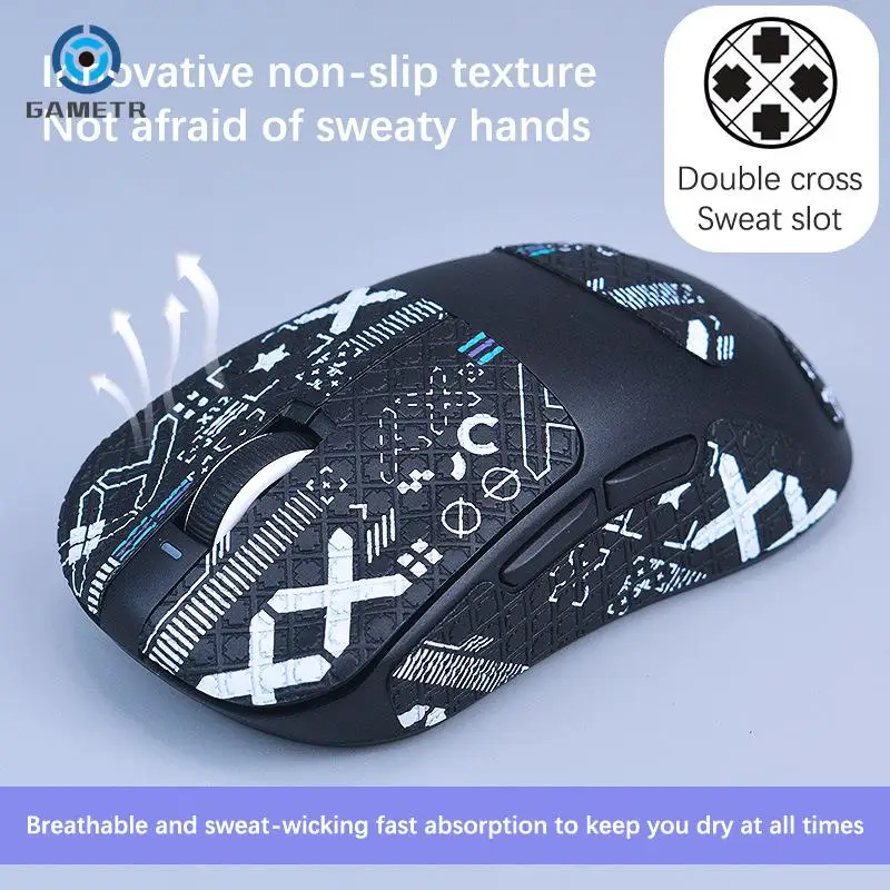 Game Mouse Grip Tape Skate Handmade Sticker Non Slip Suck Sweat Anti-Slip Sticker For VGN Dragonfly F1 PRO Max,mouse anti slip sticker