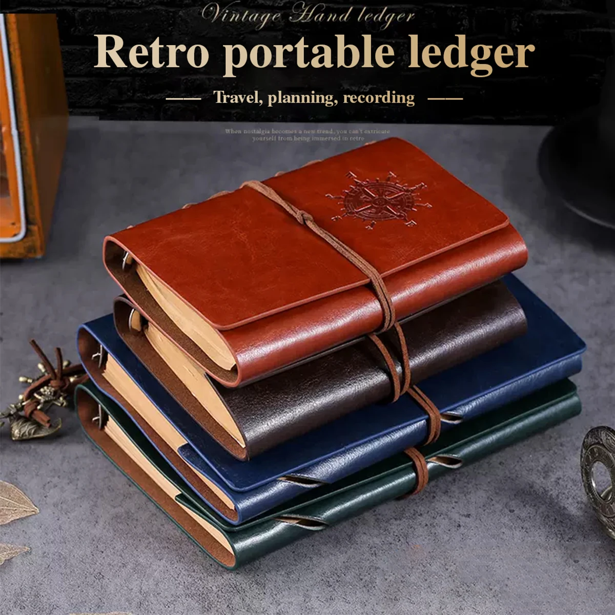 Kawaii Creative Retro Pirate A7 Notebook Student Travel Planning ...