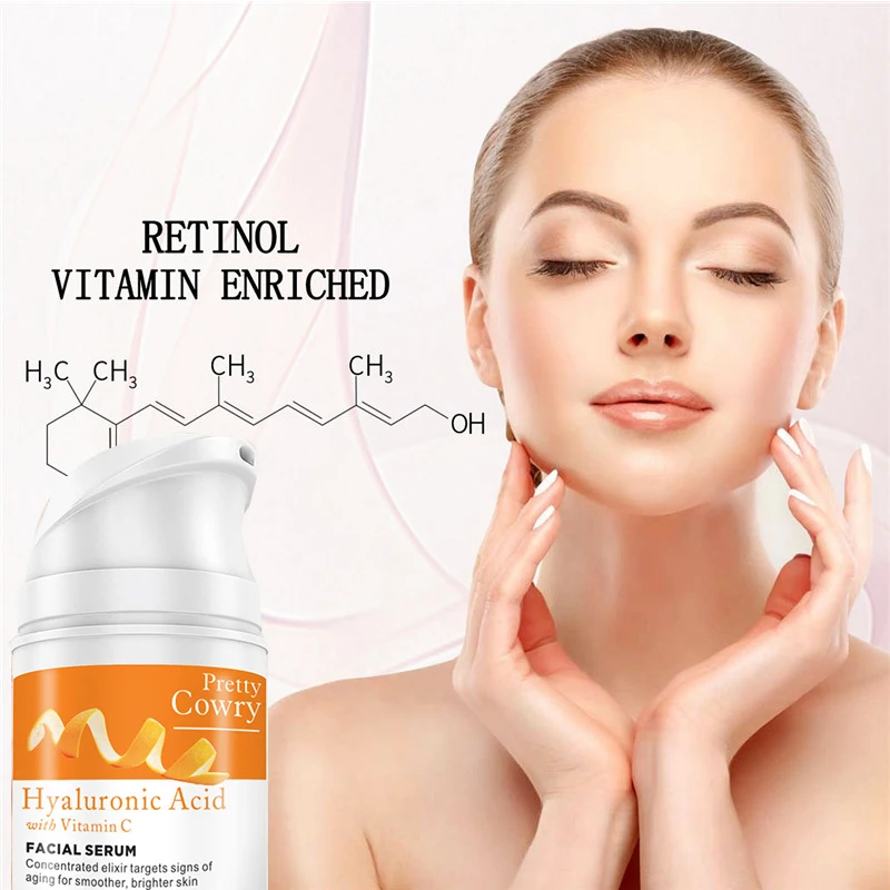 

50g Vitamin C Moisturizing Face Cream Organic Whitening Anti Aging Wrinkles Moisturizer Hydration Skin Care Tool TSLM1