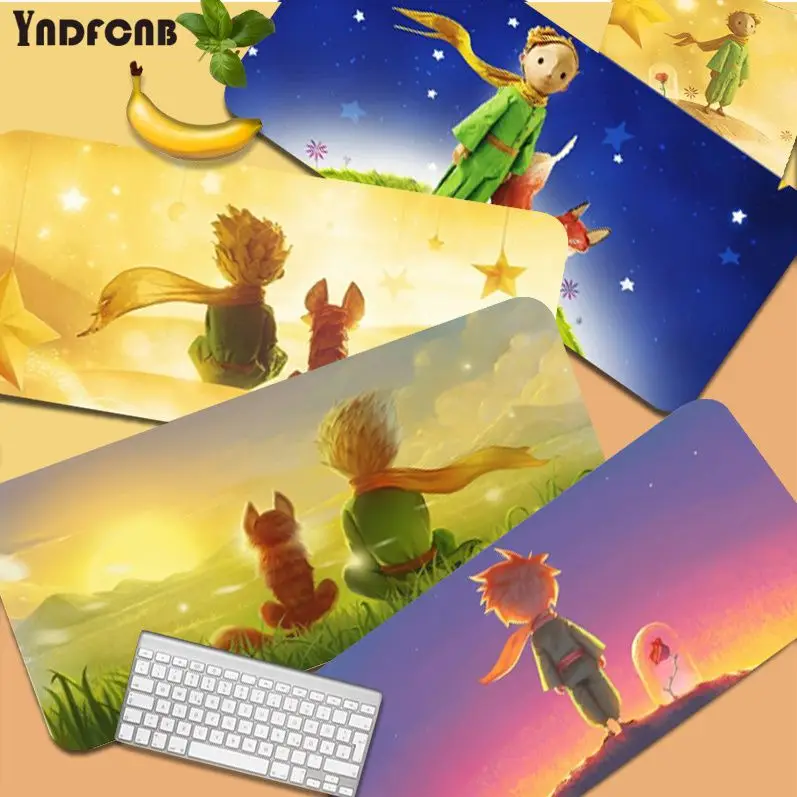 

Little Prince Hot Large Gaming Mouse Pad XL Locking Edge Size For Gameing World Of Tanks CS GO Zelda