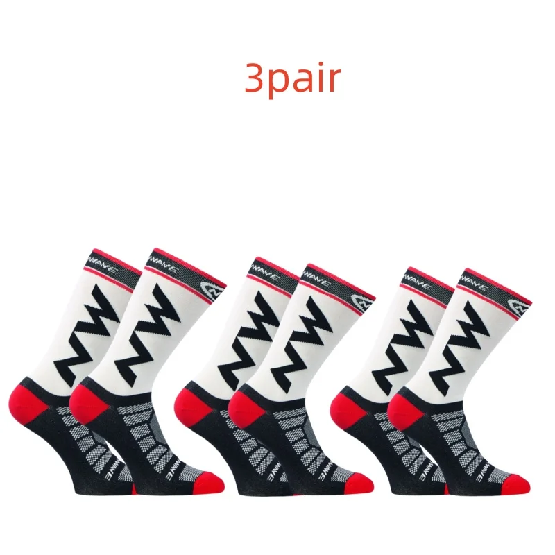 Sports Socks 3 Pairs Breathable Running Cycling Outdoor