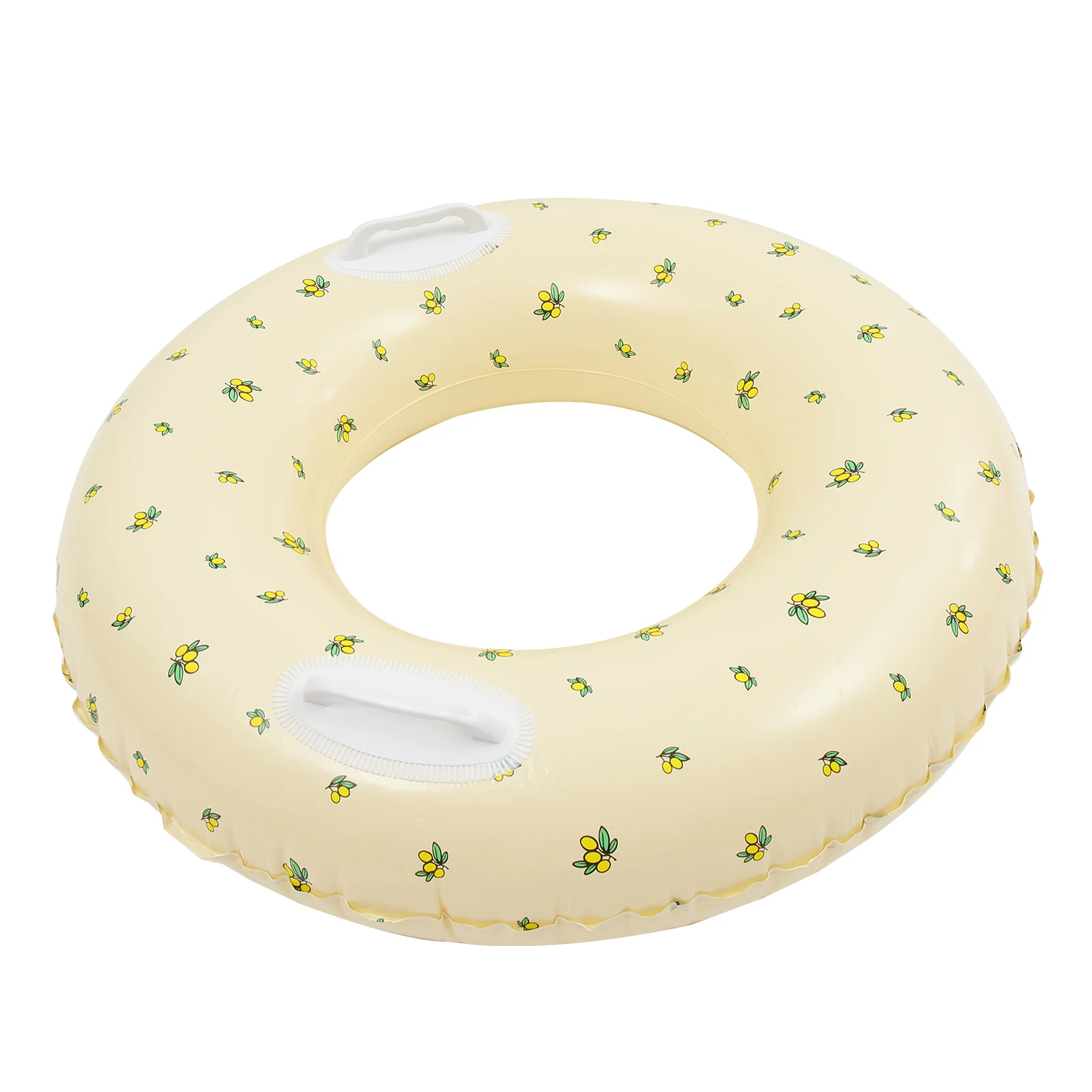 

Loquat Swimming Ring Pool Lovely Tube PVC Beach Handle Outdoor Supply Safety Inflatable Portable Float Child