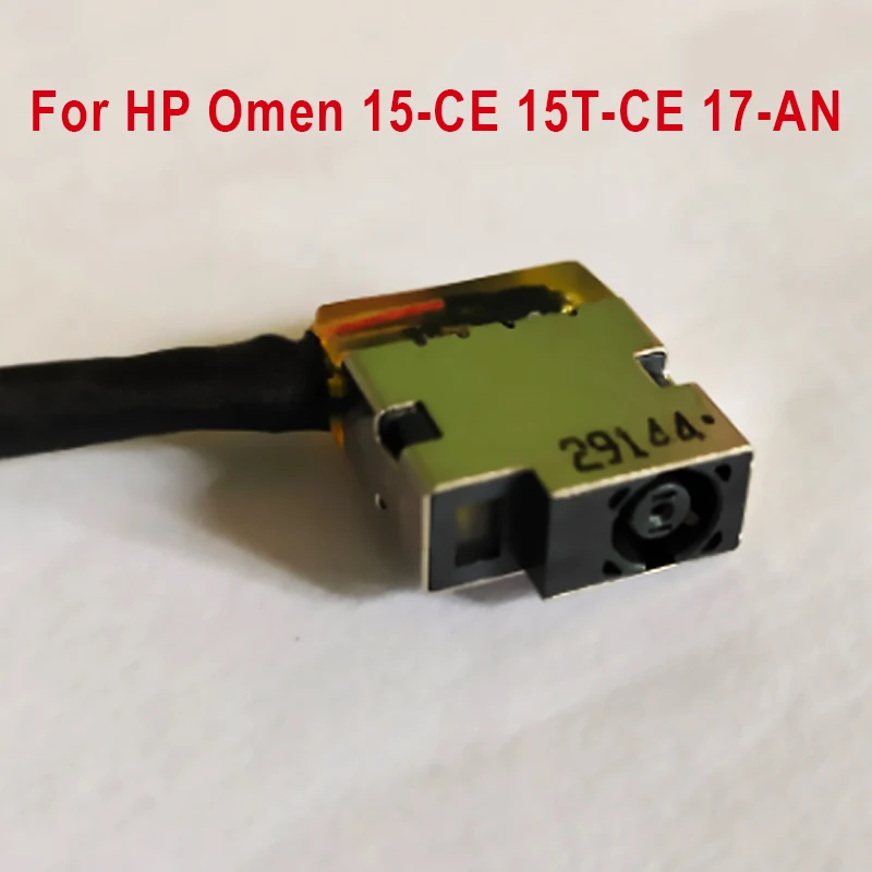 Jack Cabo de Carregamento de Alimentação Conector Plugue Porta hp Omen 15-ce 15t-ce 17-an 931442-y20 938137001 dc - Imagem 2
