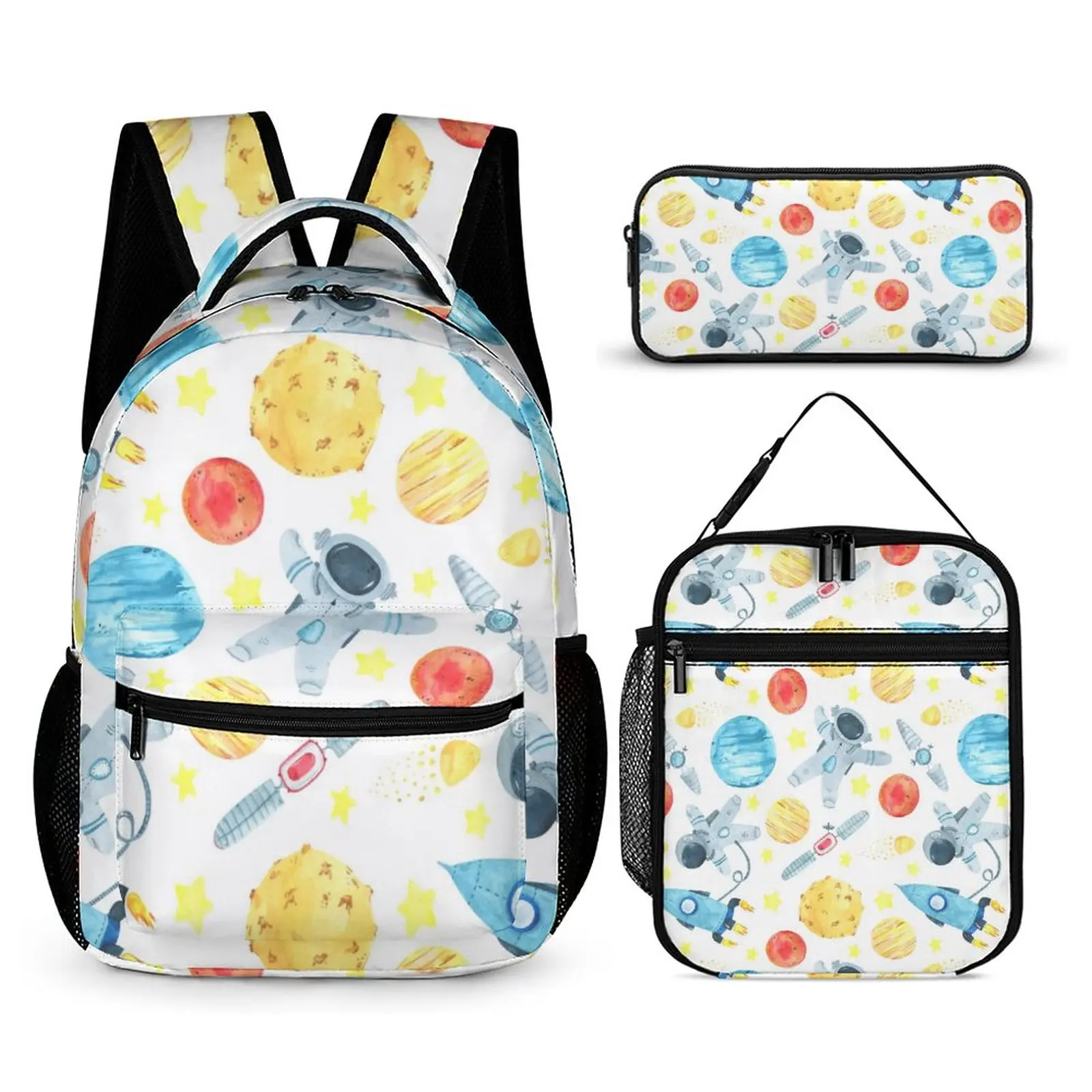 three-piece-set-combination-fashion-printing-schoolbag-polyester-fiber-material-backpack-travel-bag-large-capacity