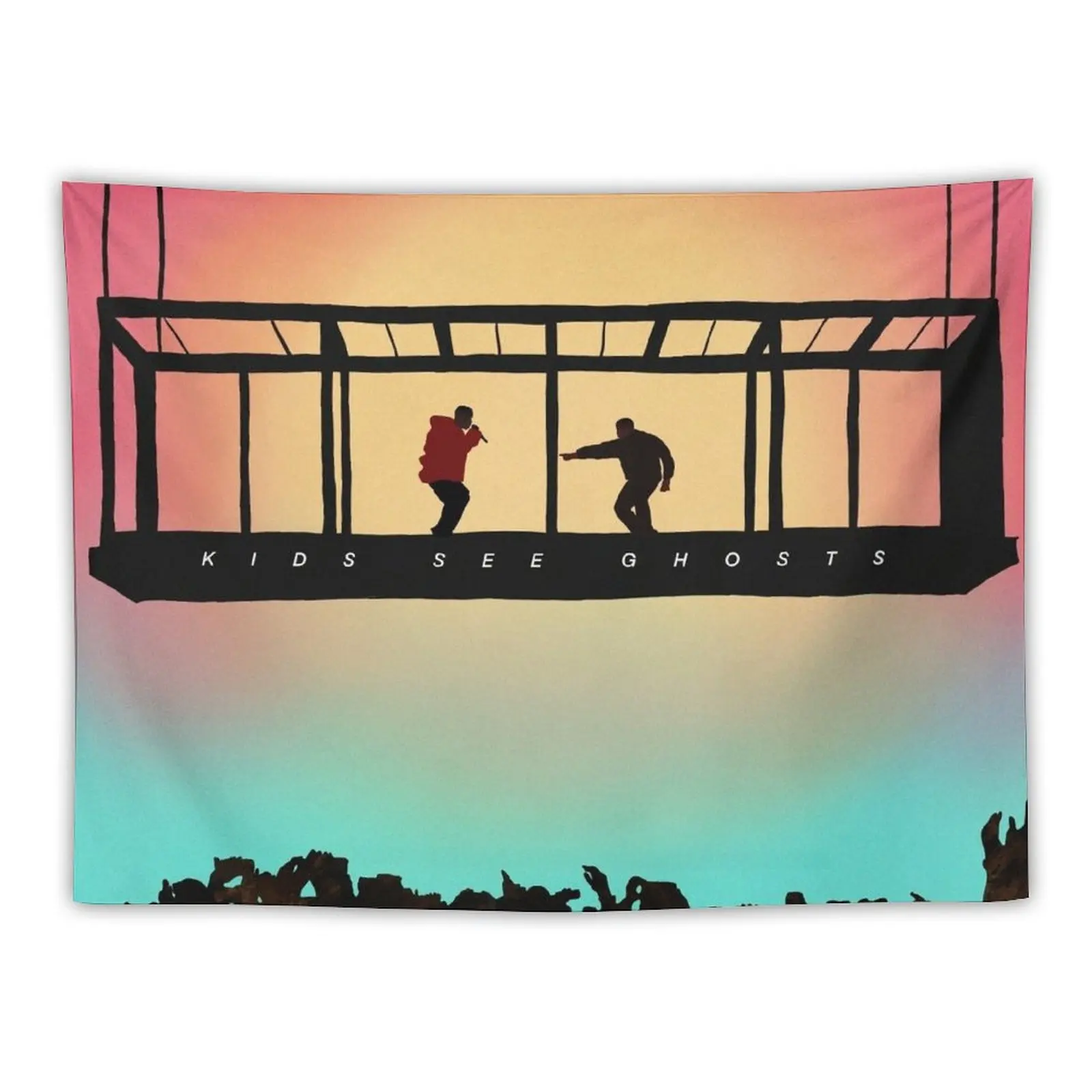 

Kids see ghosts Tapestry Home Decorators Wallpaper Christmas Decoration Tapestry