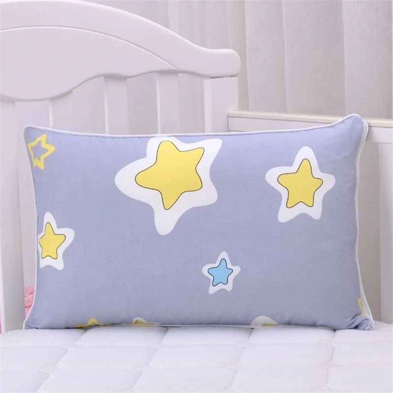 Children Four Seasons Pure Cotton Pillowcase Boys Girls Universal Pillow Protector Cover Cartoon Baby Bedding Decor Pillowcase
