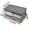 3pcs Non-woven Dust Bag, Storage Organizer, Folding Storage Quilt Bag, Quilt Storage Bag, Home Storage & Organization 3