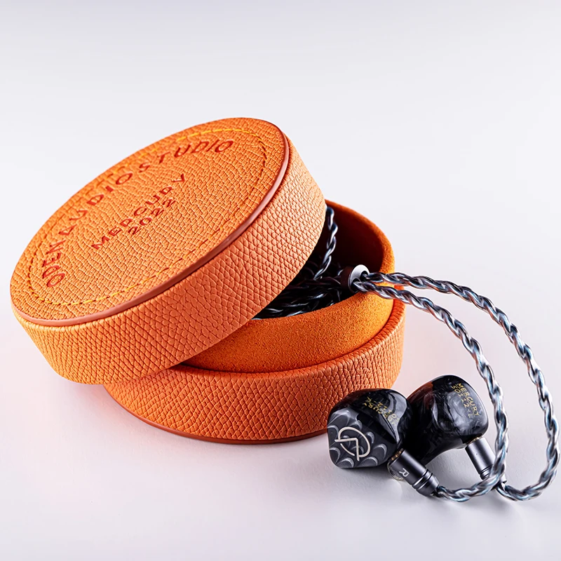 OpenAudio Mercury DD+4BA Hybrid Hifi High-End Monitor Studio 2Pin 0.78mm Audiophile Musician Bass Earphones Canon Veedix