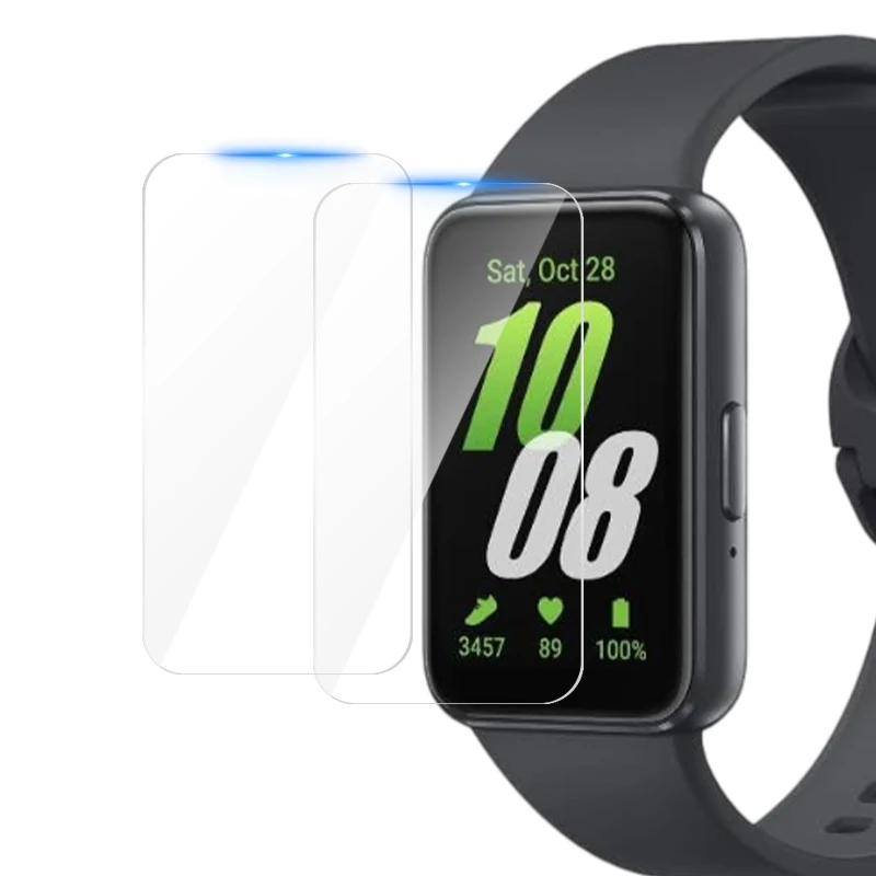Tempered Glass Anti-Scratch TPU Smartwatch Screen Protector - HD Protective Film