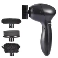 Shoes Scrubber Brushes Portable Shoe Polisher Home Cleaning Tools 4 Multi-purpose Brush Heads Brighten Brush Shine Leather Care 1
