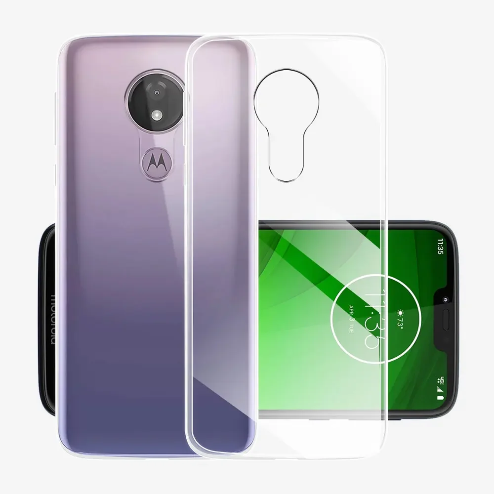 Clear Soft Silicone TPU Phone Case Cover - Enhanced Protection