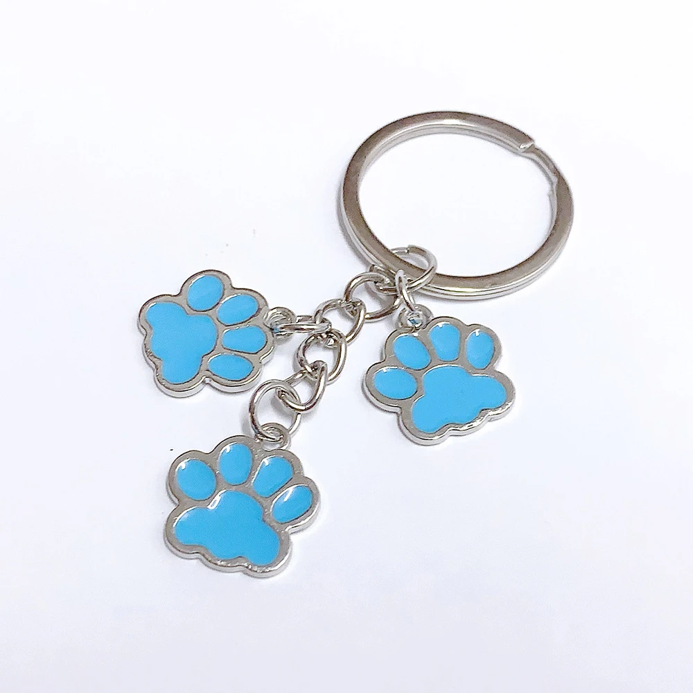 Portachiavi Commemorativo Per Perdita Cane – Ciondoli In Acciaio Con Osso, Zampa E Angelo – Regalo Di Simpatia Per Proprietari