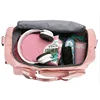 Carry On Travel Bag Large Capacity Gym Bag Weekender Overnight Duffle Bags With Shoe Compartment Sports Fitness Bags for Women 3