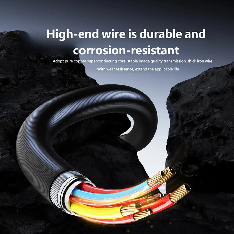360° Two-Way Type-C Articulating 6mm/1M Endoscope Camera HD 1080P Borescope Car Inspection Industrial Endoscope For IOS Android image 5
