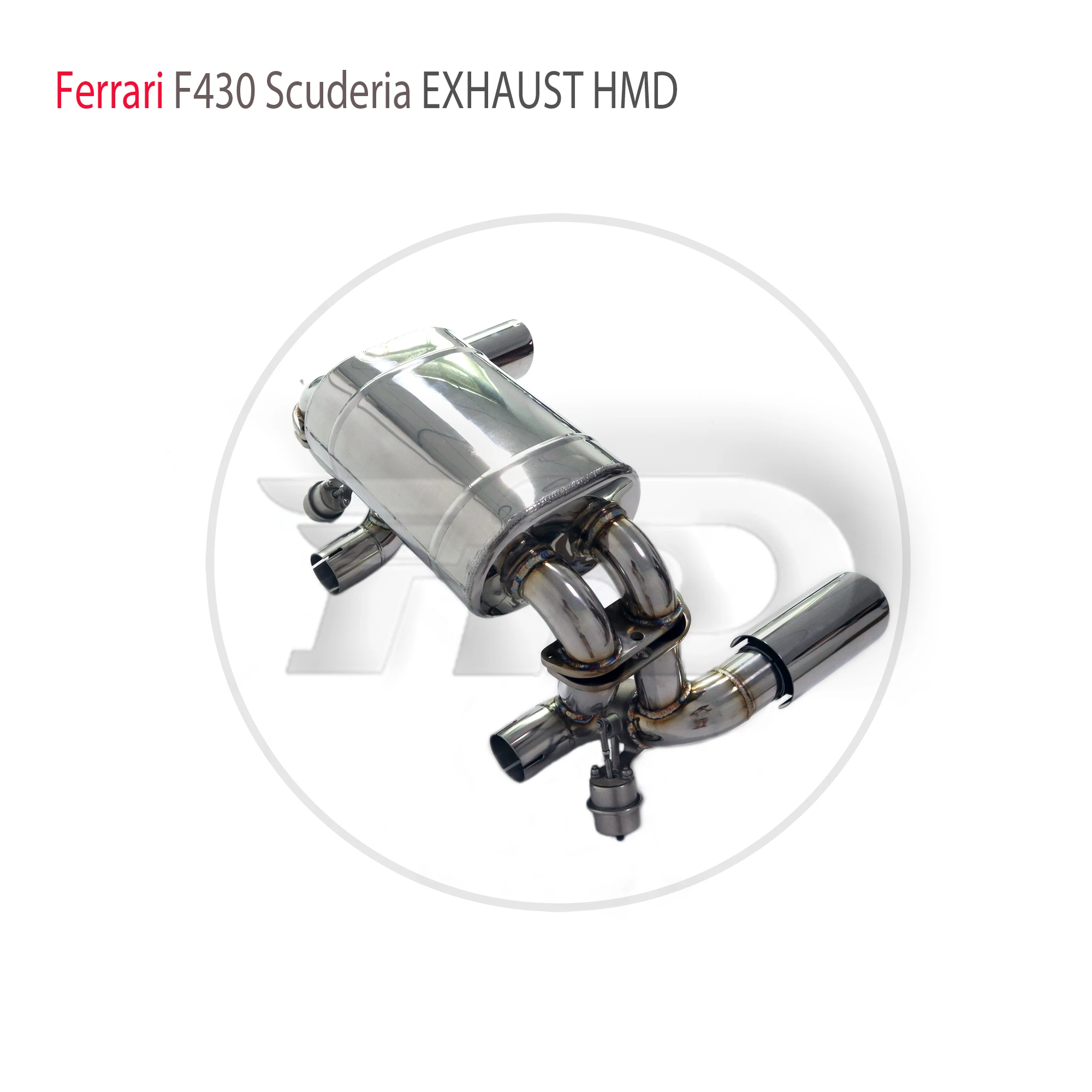 

HMD Stainless Steel Exhaust System Performance Catback for Ferrari F430 Scuderia Valve Muffler