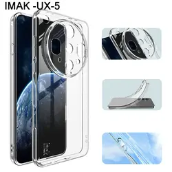 Transparent Silicone Clear Soft TPU Ultra-Thin Slim Cover for OPPO Find X8 Ultra (Clear)