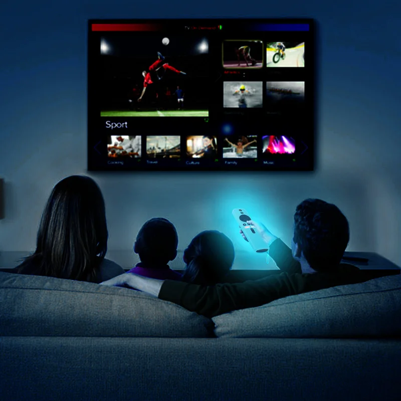 Silicone Remote Case Luminous For Xiaomi Box S Remote Control Cover Soft Shockproof Protector Shell For Mi TV Stick 1080P