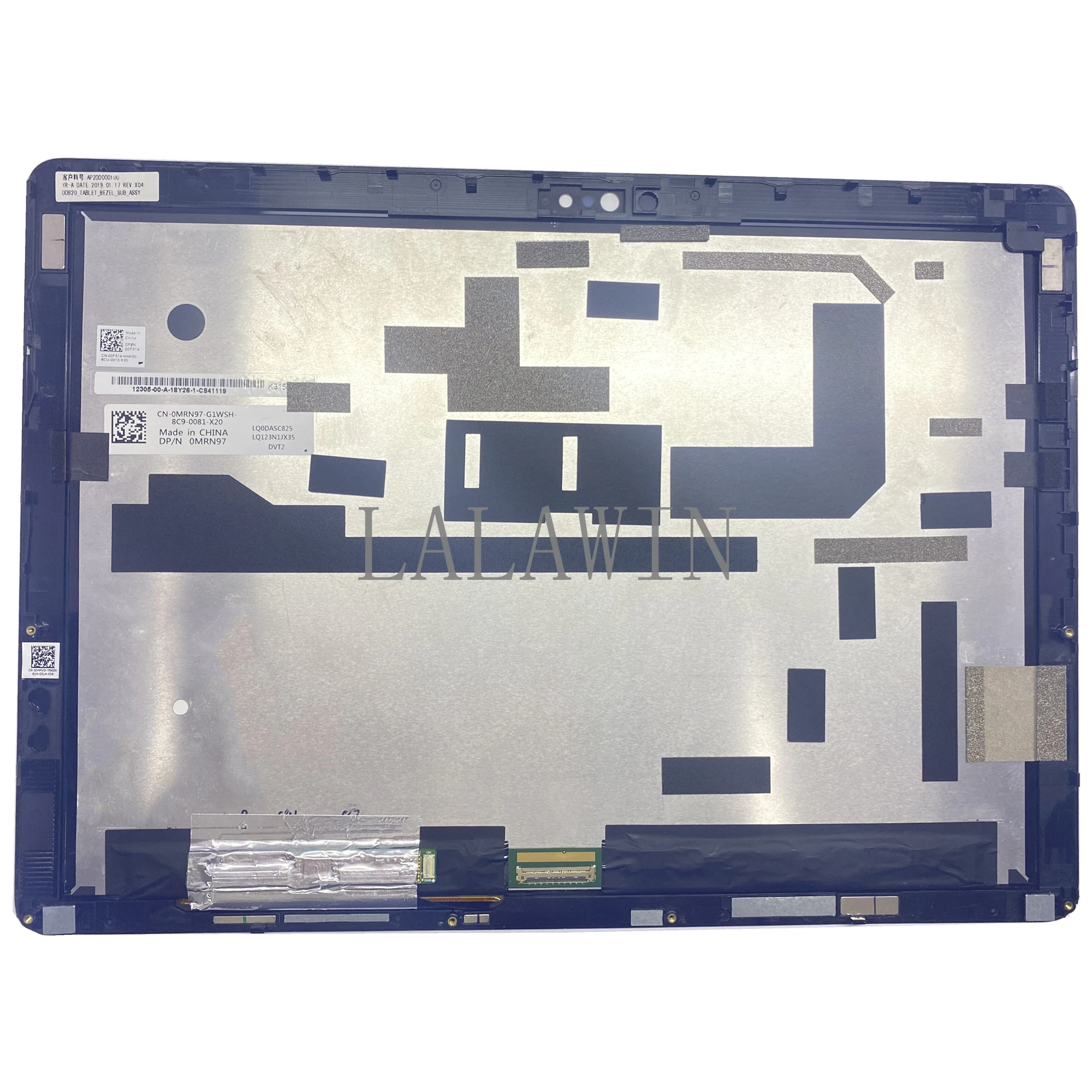 

Сборка ЖК-экрана LQ0DASC825 LQ123N1JX35 для SHARP 15,6-дюймового ноутбука, 12,3 × 1280, 40 контактов