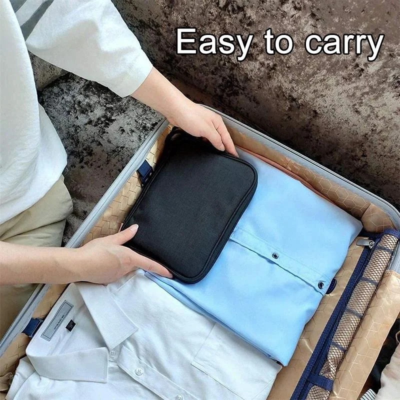 Smart Watch Band Organizer,Nylon Waterproof Watch Bands Storage Bag,Portable Electronics Travel Watch Straps Carrying Case Pouch