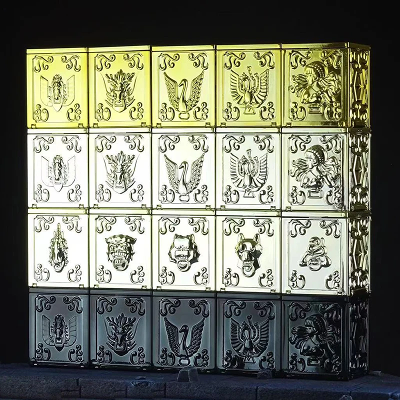 Rh Saint Seiya Myth Cloth Ex Bronze Pandora Box Pegasus Dragon Phoenix Andromeda Cygnus Unicorn Bear Lionet Hydra Wolf 12 Figure