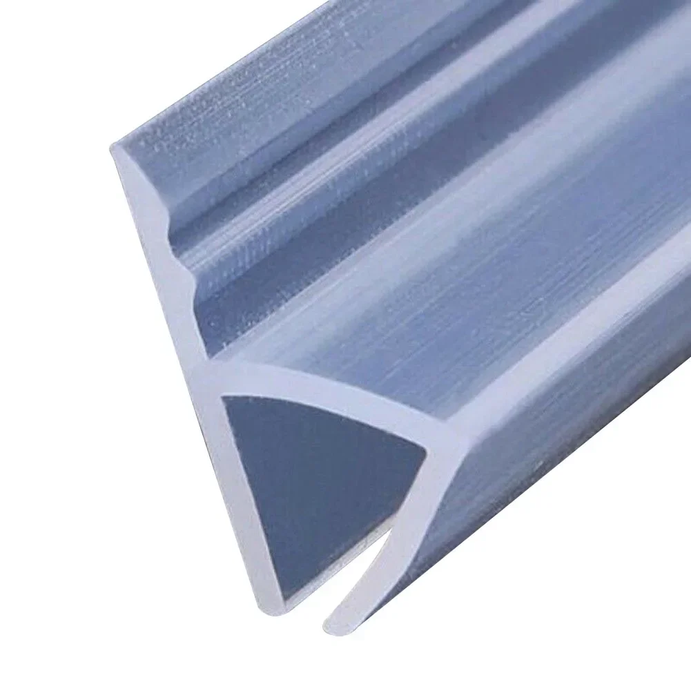 2m Bathroom Glass Door Seal Strip 6mm 8mm 10mm 12mm Silicon Rubber Seal Gap Waterproof Strips Fit Glass/Sliding/Bathroom Door