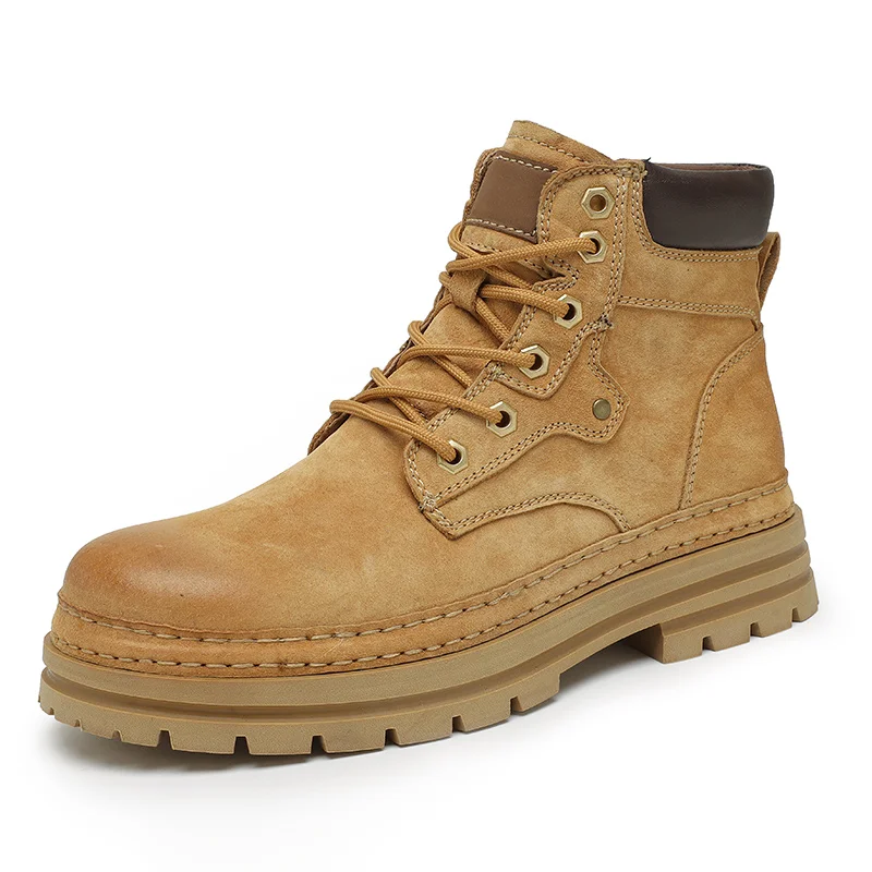 thumbnail image 1 of Botas Martin para hombre, moda 2024, nuevas botas de carga altas, cómodas y versátiles, plataforma para exteriores, zapatos de senderismo Martin, 1 of 5