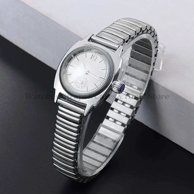 Universal Stainless Steel Elastic Watch Band - Adjustable Metal Expansion Bracelet