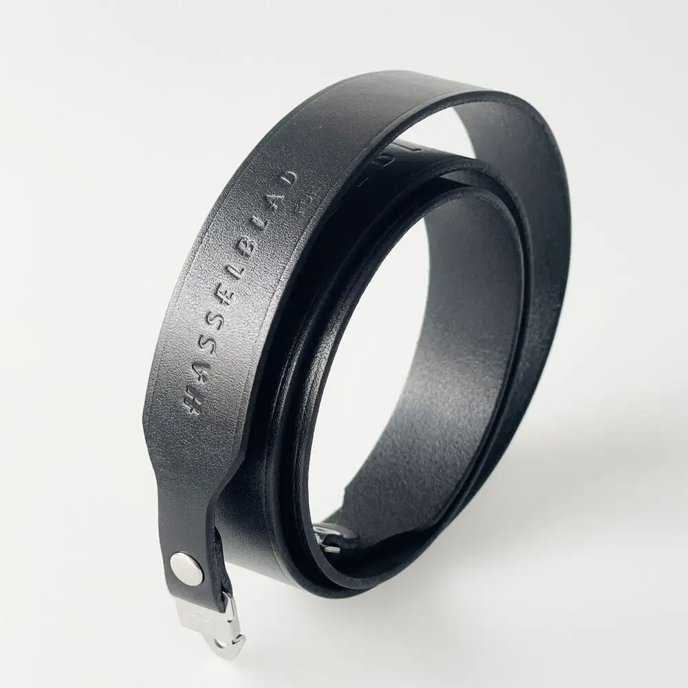 Proscope Tracolla In Vera Pelle Per Hasselblad 500Cm 501Cm 503Cx 903 Swc Nero