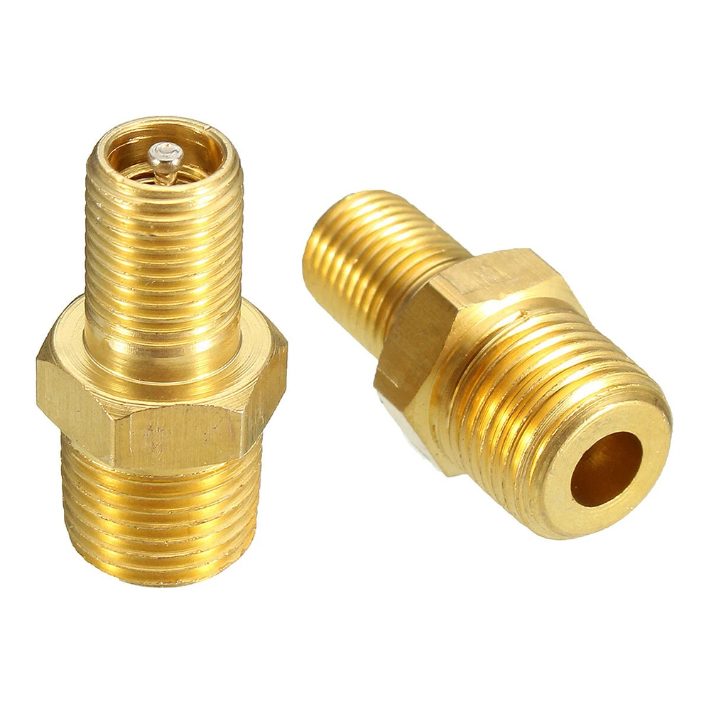 

Новый заполняющий клапан бака 1,00 дюйма общая длина 1/4 дюйма MPT 9/16 дюйма воздушный компрессор с шестигранным корпусом из твердой латуни с установленным сердечником