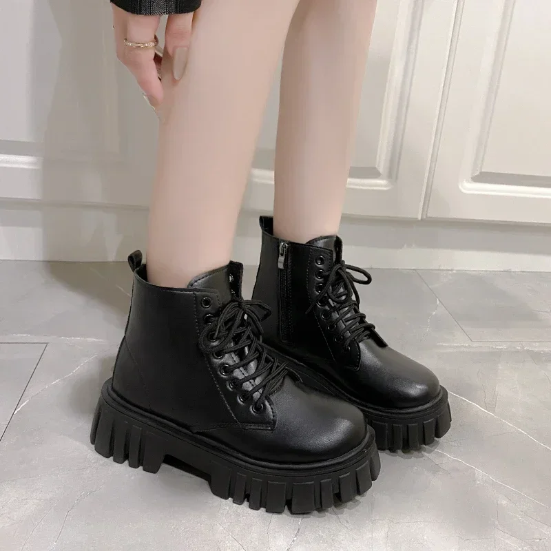 Combat Boots Minimalist Mid Calf Chelsea Boots Clara Chelsea Boot