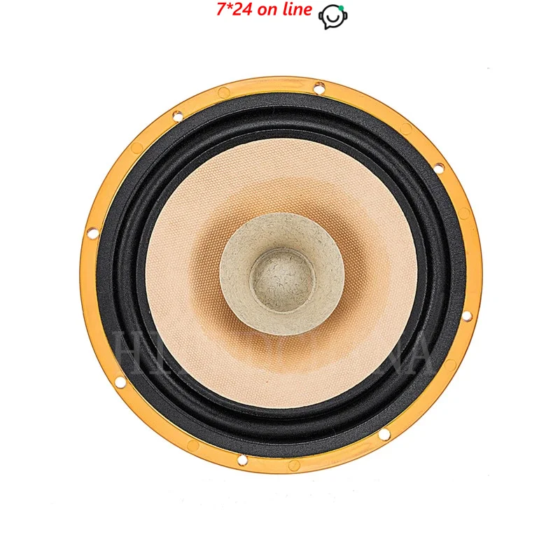 6.5 Inch HIFI Full Range Speakers Bookshelf Solution Double Magnetizing 20W&ndash;40W/8Ohm LS-011 F6S 1 Pair