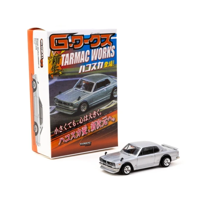 

Tarmac Works TW 1/64 Nissan Skyline 2000 GT-R (KPGC10) Special Edition Die-cast alloy car model toy collection gift