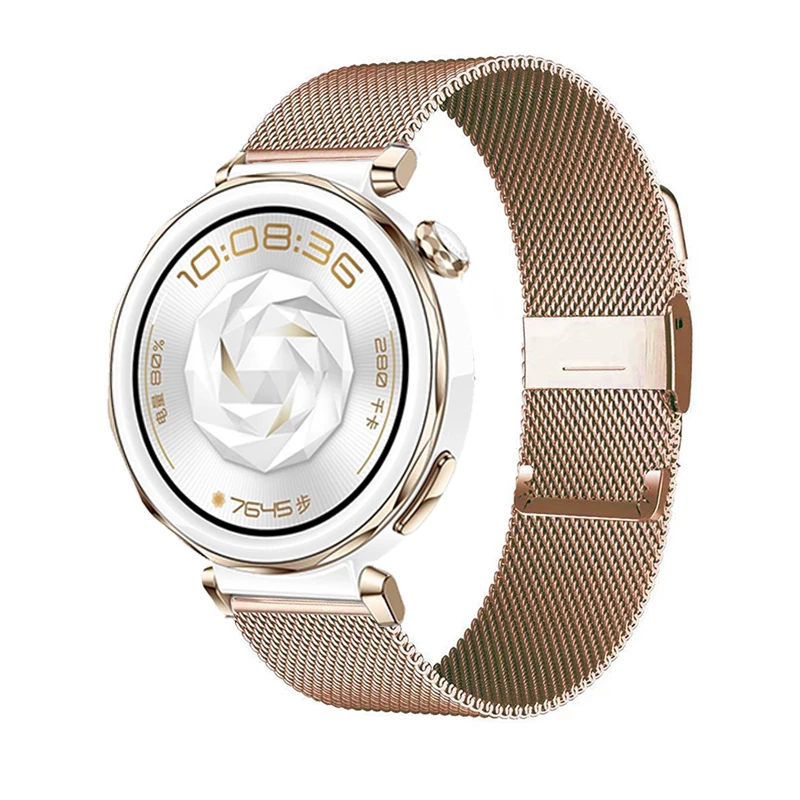 Elegant Metal Strap Bracelet for Huawei Watch - Universal 42mm/41mm Replacement Watchband