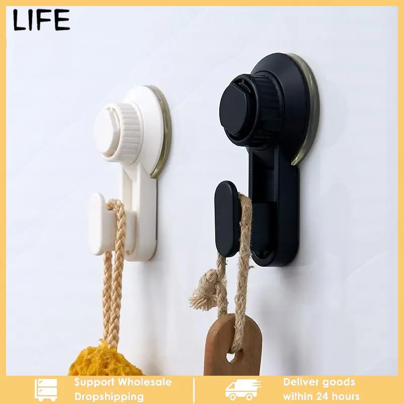 HOME SO Suction Cup Hooks T Shape For Shower, Bathroom, Glass Door...