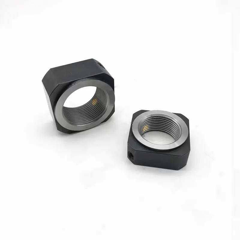 Square Screw rod support Thread lock nut ballscrew 1605/2005/2505/3205 cnc milling router M10*1 M12*1 M15*1 M17*1 M20*1 M25*1.5