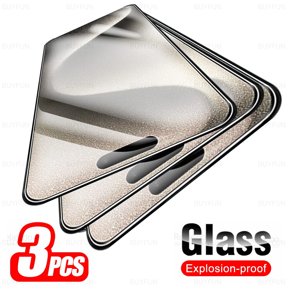 3 Pezzi Di Vetro Temperato Protettivo Per Iphone 15 Pro Max Screen Protector Iphone15Pro Iphone15 Plus 15Pro I15 Promax Iphone15Promax