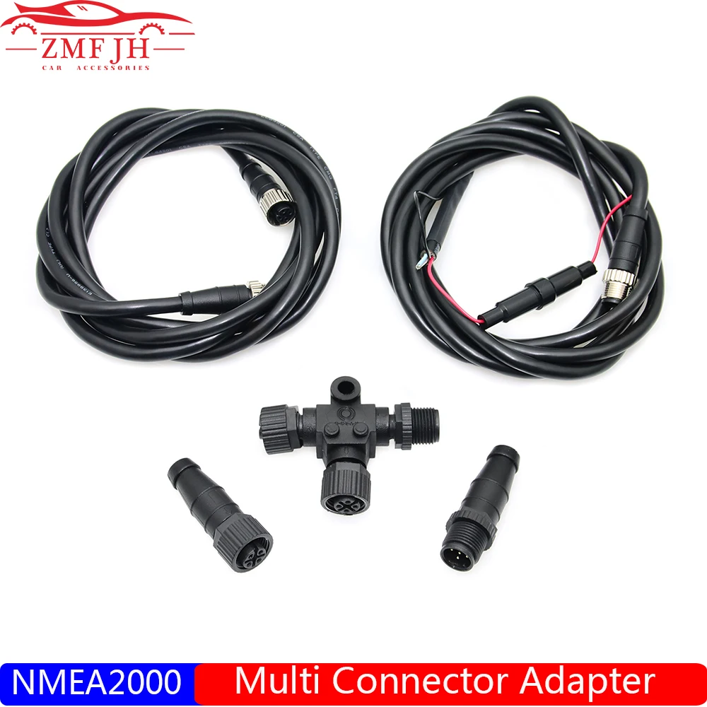 Car Boat NMEA2000 Starter Kit ABS Connector Power Cable Male Female