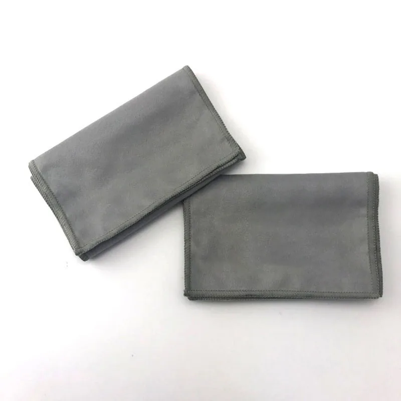 Premium Shoe Shining Cloths Microfiber Flanne Best For Buffing Cleaning kit Polishing cleaner Leather cloth 5