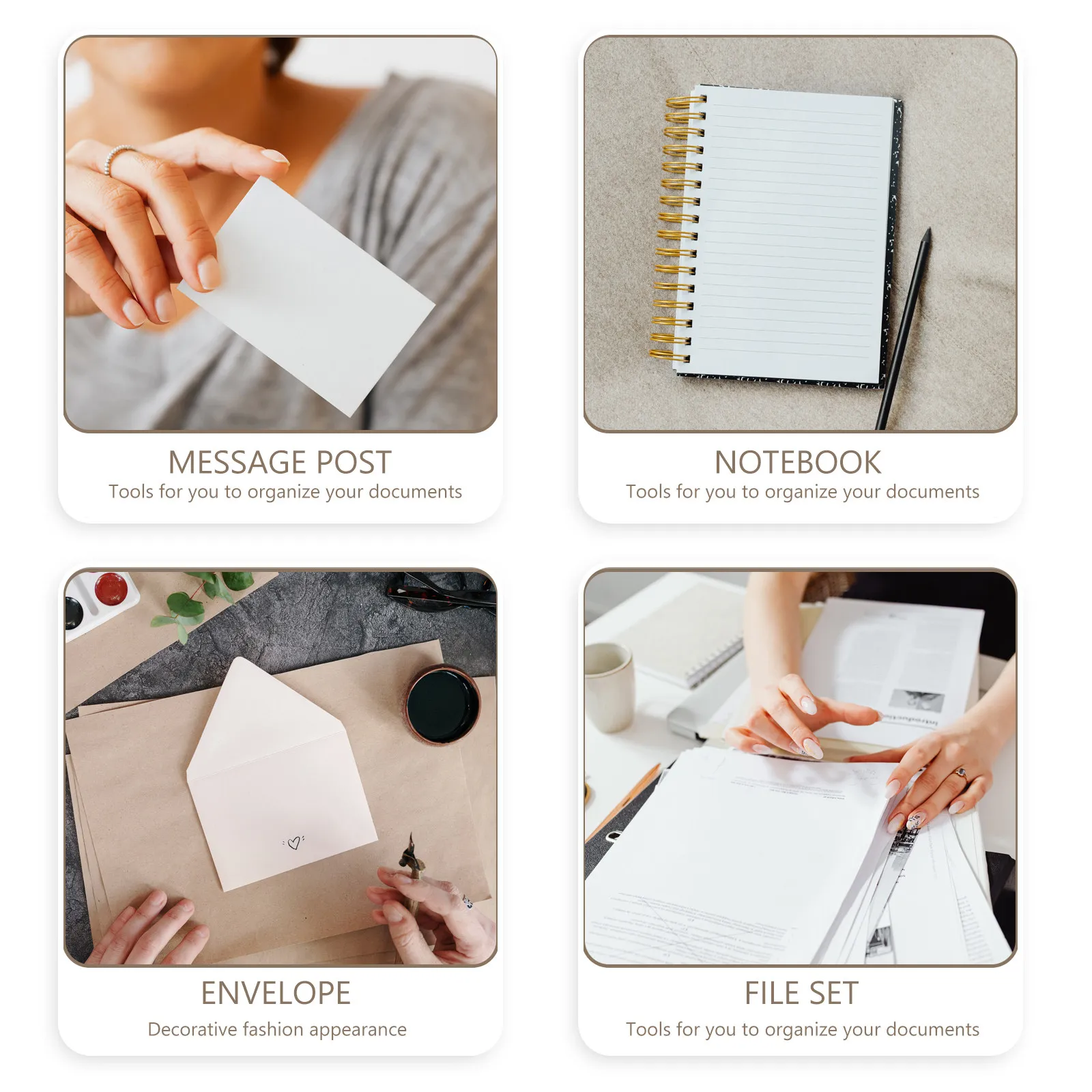 20Pcs 펜 클립 크리 에이 티브 스테인레스 스틸 다용도 문서 홀더 클립 노트북 일기 달력 장식 사무실