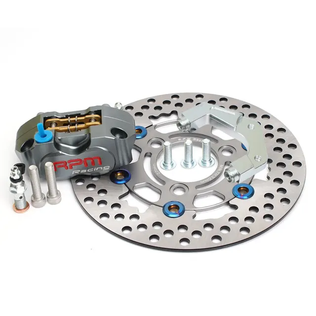 ★★RPM 82mmピッチ ラジアル 4Pod キャリパー ブラック JOG/Gアクに！★★