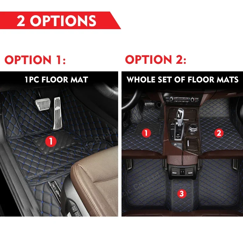 Car floor mats for AUDI A4 B8 Allroad/Avant/Sedan 2010 2011 2012 2013 2014 2015 foot Pads automobile carpet cover