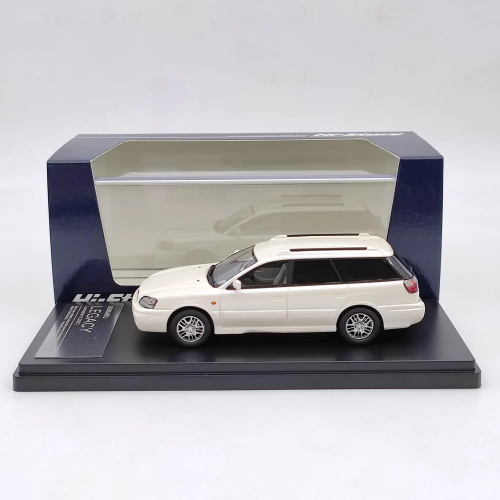 Toy Car Subaru Legacy Subaru Outback Diecast Hi-Story 1/43 2001