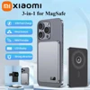 Xiaomi 10000mAh Thin Magnetic Wireless Power Bank PD 25W Fast Charging Portable External Battery For Magsafe For iPhone Samsung 6