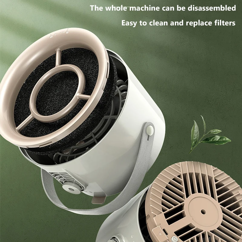 Mini Range Hood Desktop Large Suction Home Restaurant Hot Pot Barbecue Deodorization Fume Purifier