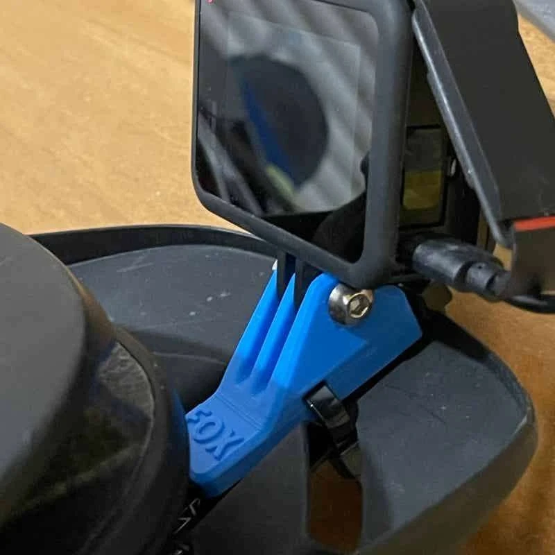 Support Fixation Caméra Action 360° pour Casque - Adaptateur Universel