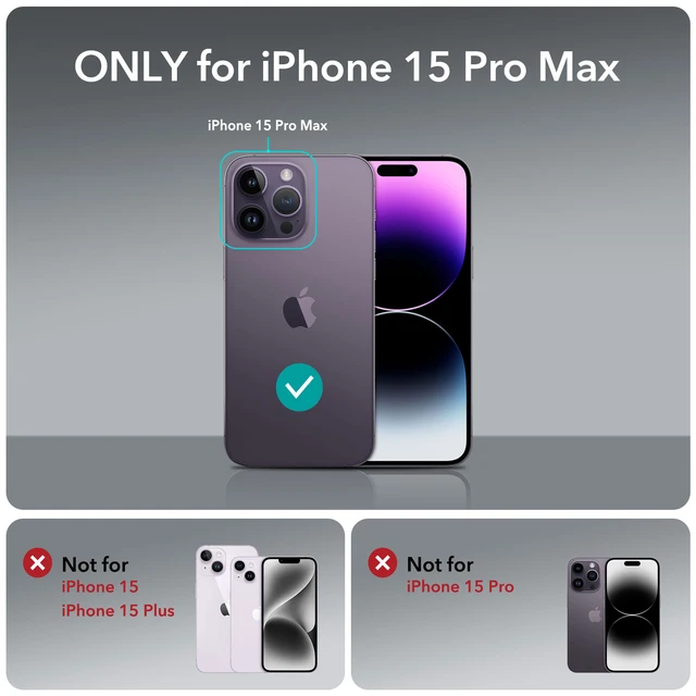 Funda Transparente Con Tarjeta Para iPhone 15 Pro Max 15plus