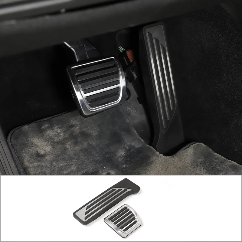 

Car Clutch Brake Accelerator Pedal Foot Rest Pedals Covers For Alfa Romeo Giulia Stelvio 2017 2018 2019 2020 Auto Accessories