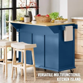 Rolling Kitchen Island Cart 1