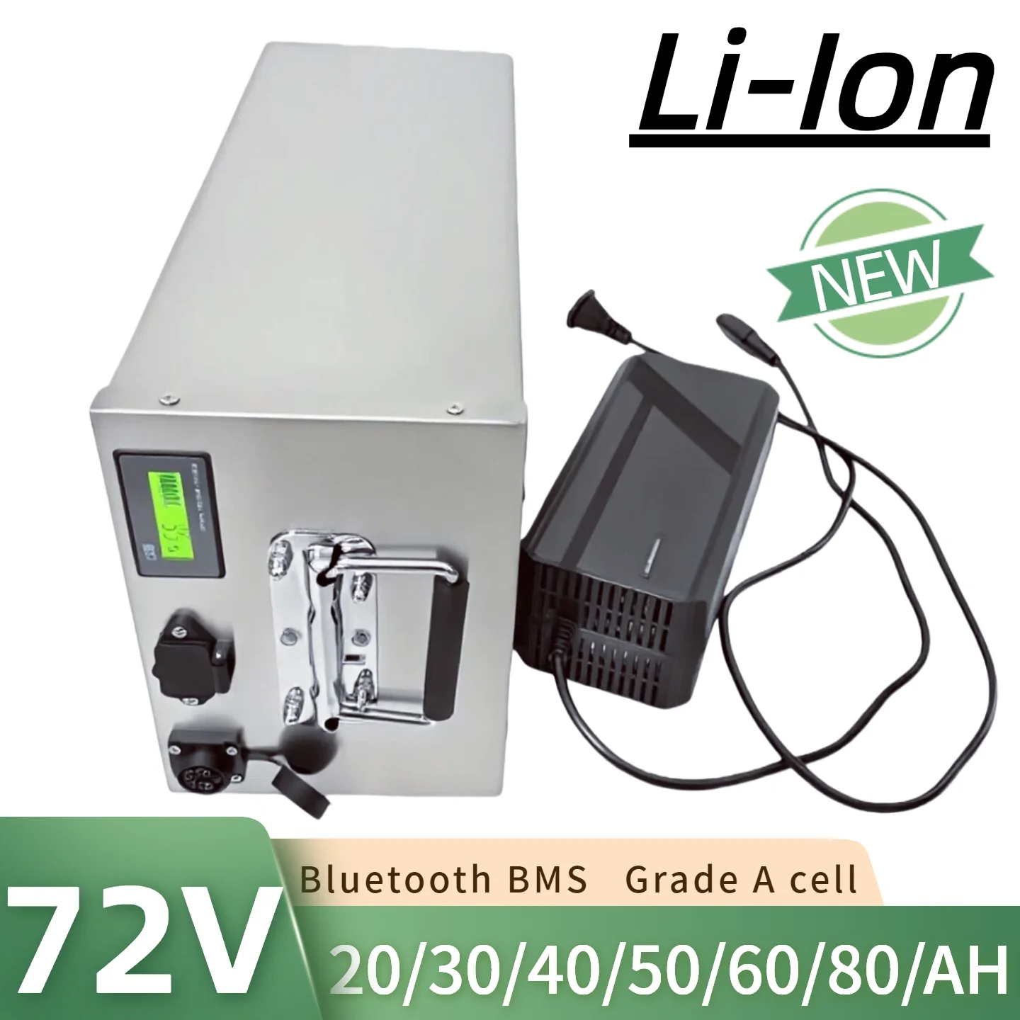 72V Rechargeable Battery with Protection Module for Backup Power Systems