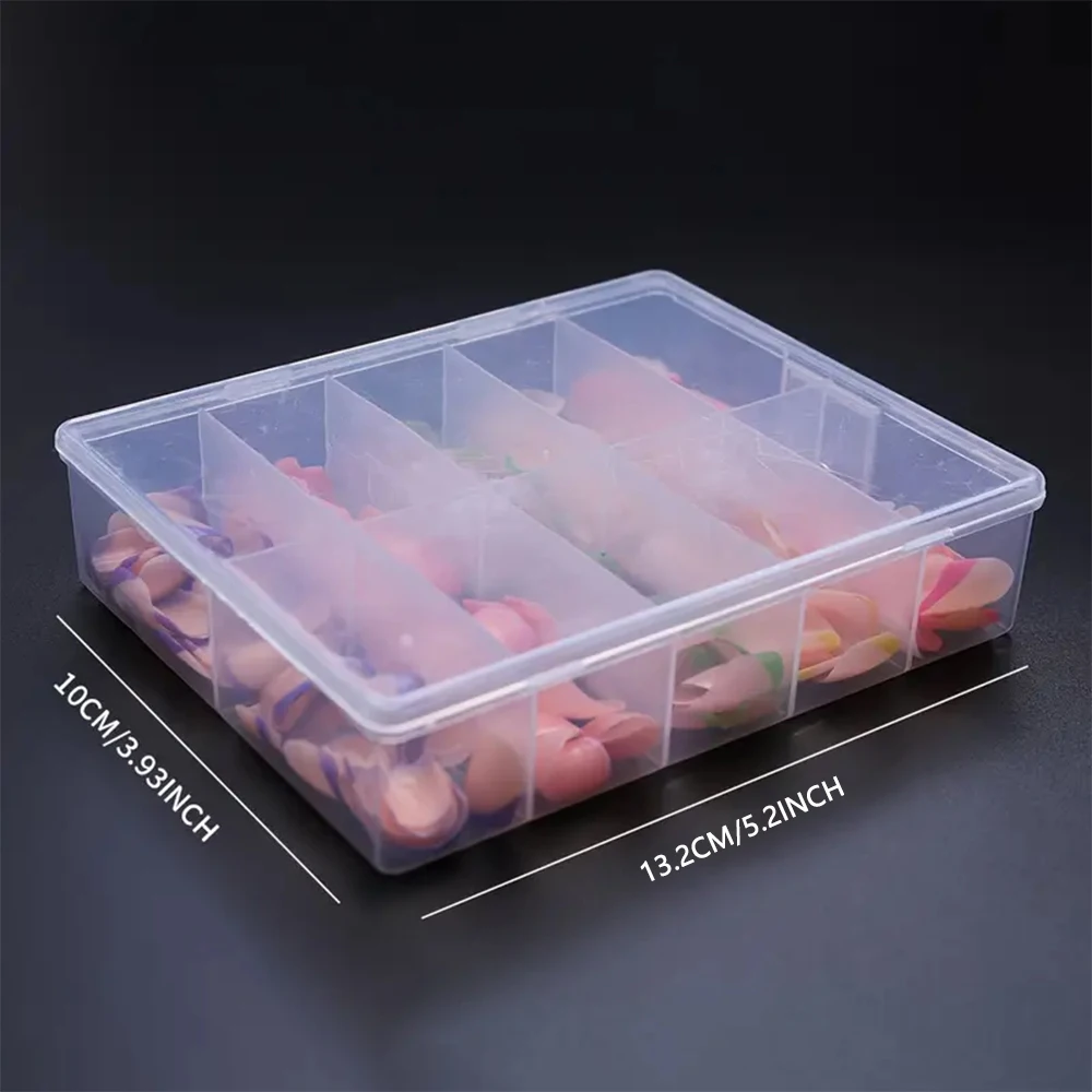 Press On Nails Square Glossy Rainbow Lines False Nail Tips Set_voghion.com